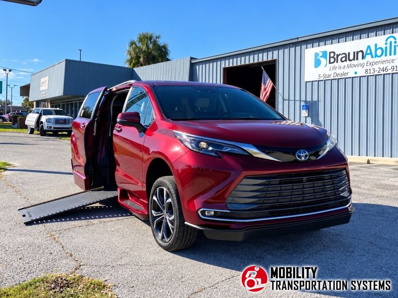 Used 2025 Toyota Sienna.  Conversion